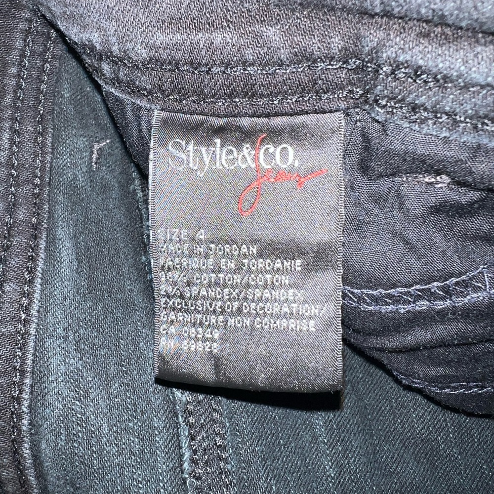 Style & Co Black Jeans - Picture 4 of 6